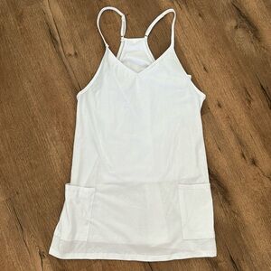 Amazon White Lounge Dress